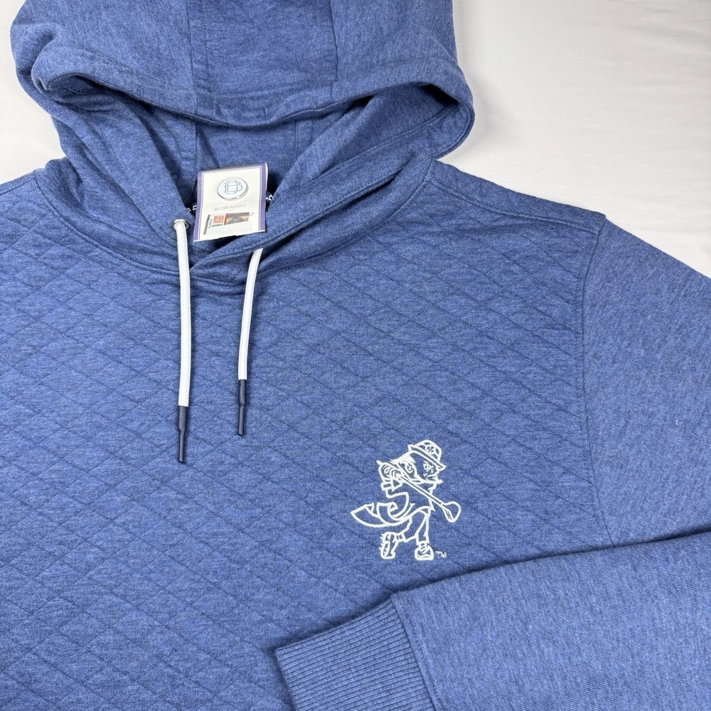 B Draddy NEW Andy Quilted Hoodie Mens M Notre Dame Golf Embroidered RARE 2026